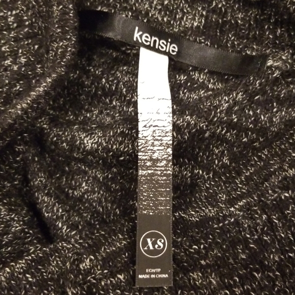 KENSIE Black Combo Size XS Sweater - Picture 5 of 6